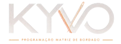 Kyvo, programação de matriz de bordado